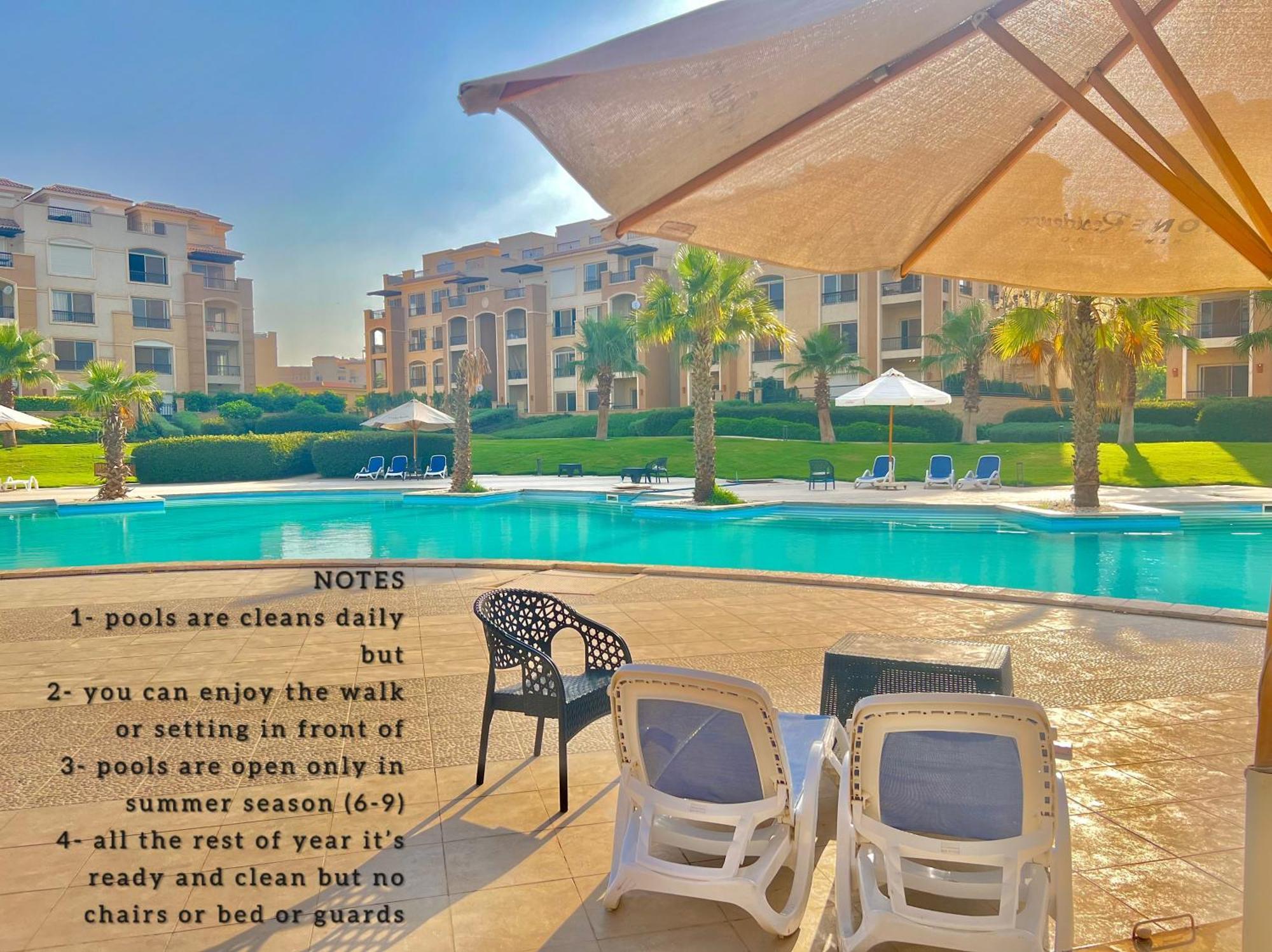Apartment Ultra Luxury 3br With Pools ,sports ,dining In Gated Compound, Close To Sites